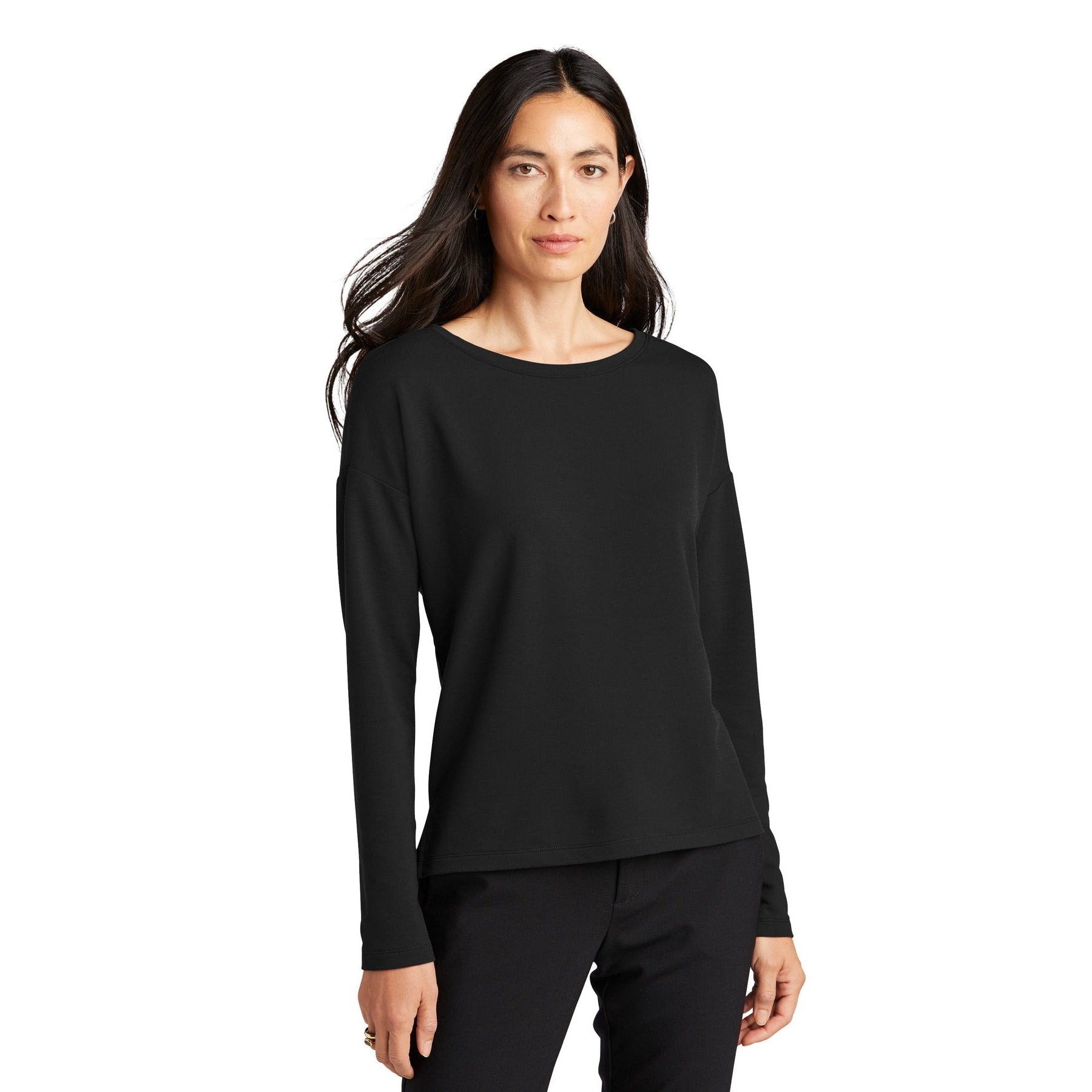 Mercer+Mettle-Mercer+Mettle® Women's Stretch Drop Shoulder Pullover MM3013-MedTech-2